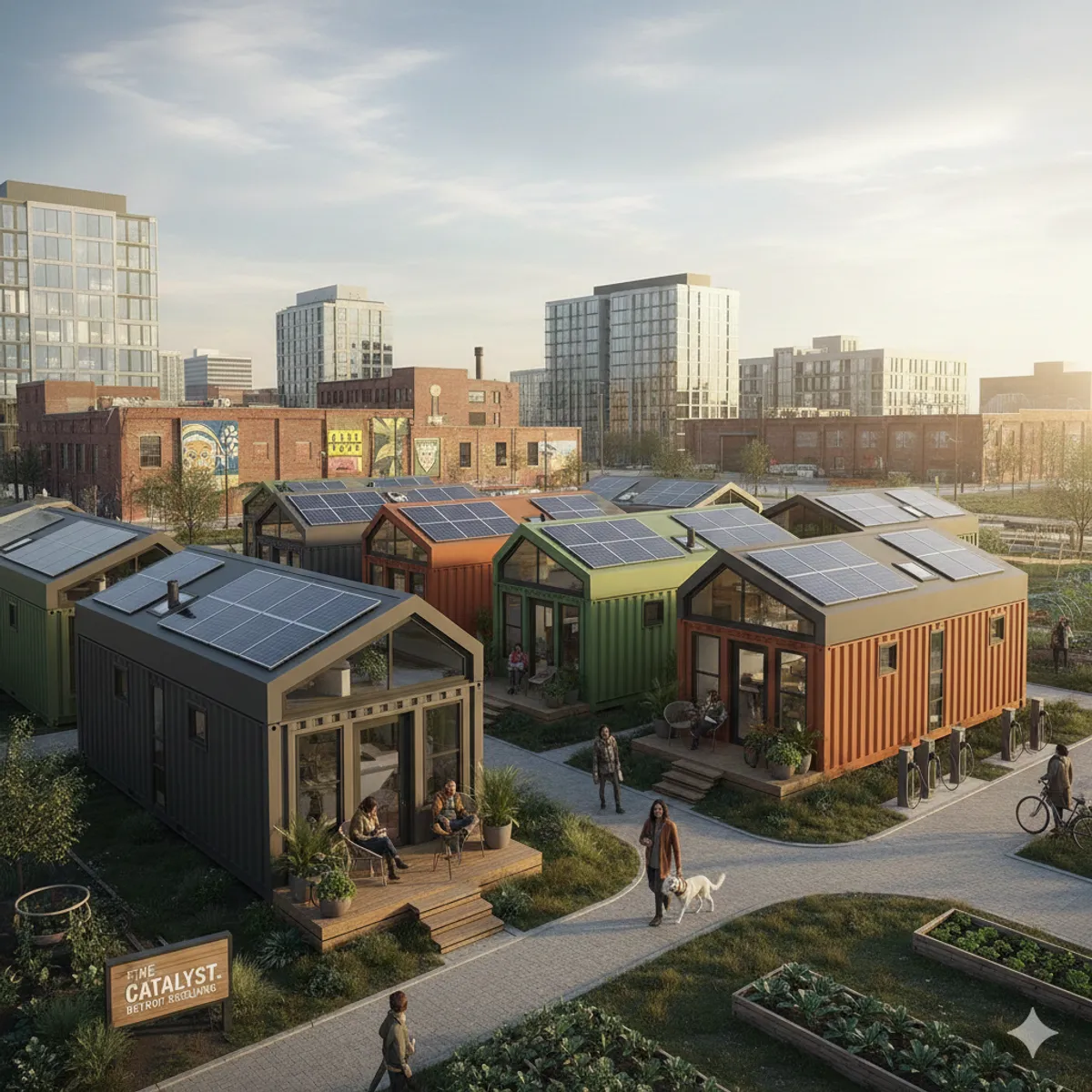 bird's eye view photography of houses